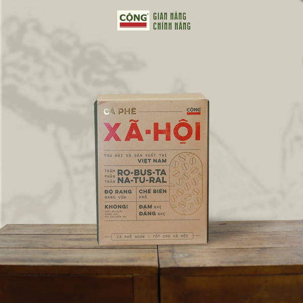 Cà phê túi lọc tiện lợi xã hội chủ nghĩa - Cộng Cà phê