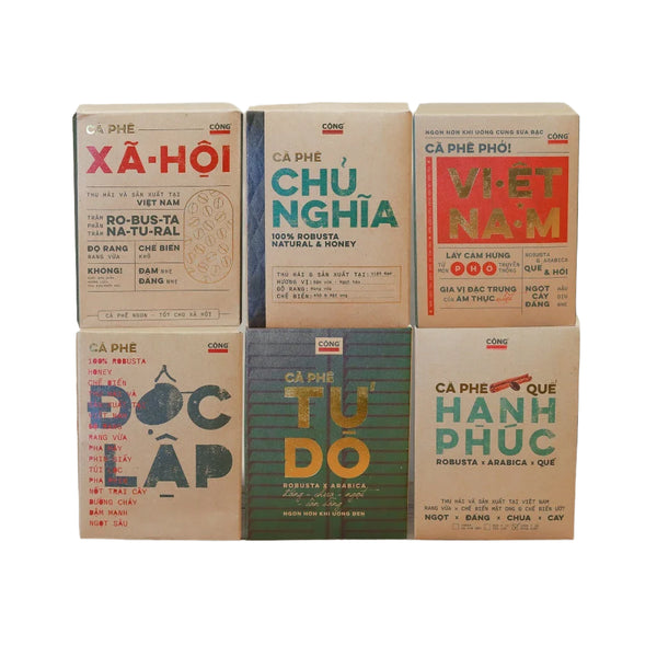 Cà phê túi lọc tiện lợi xã hội chủ nghĩa - Cộng Cà phê