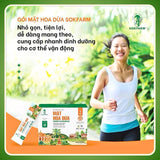 Mật Hoa Dừa Cô Đặc SOKFARM Stick Tiện Lợi (Hộp 12 Gói)