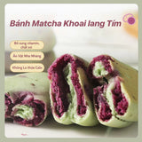 Bánh Matcha Khoai Lang Tím Không Đường 500g