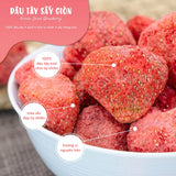 Dâu Tây Sấy Giòn Hộp 100g