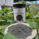 Bột Mè Đen Nguyên Chất Mix Đậu Đen Xanh Lòng Không Đường 500g