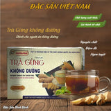 Trà Gừng Hòa Tan Không Đường Hộp 100g/ 20 gói