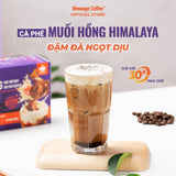 (Message Coffee ) Cà phê Muối Hồng Himalaya hòa tan 10 Gói