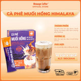 (Message Coffee ) Cà phê Muối Hồng Himalaya hòa tan 10 Gói
