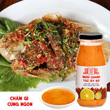 Muối Ớt Đỏ Chanh Tắc Làng Chài Xưa Chai Thuỷ Tinh 300g