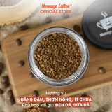 ( Message Coffee ) Cà Phê Đen Hòa Tan Sấy Lạnh 80g
