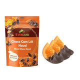 Cam Sấy Dẻo Nhúng Socola 100g