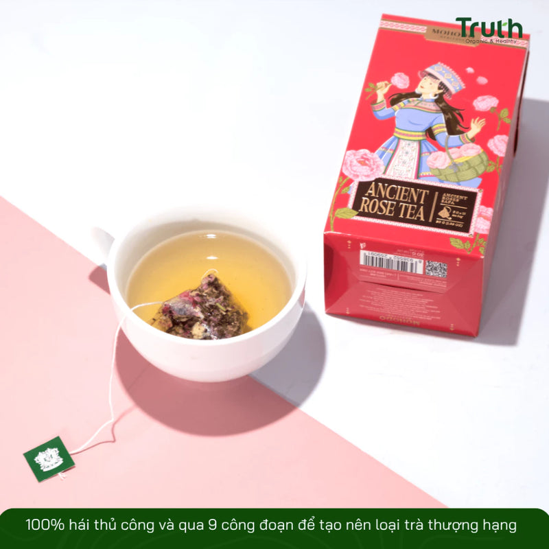 Hồng Cổ Trà - Trà Ướp Hoa Hồng Tây Bắc