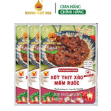 Combo 3 Gói Xốt Thịt Xào Mắm Ruốc Hương Việt Xưa 82 g