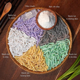 Set Nguyên Liệu Chè Bánh Lọt Ngũ Sắc Cốt Dừa