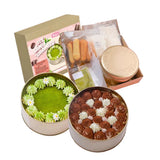 Set Làm Tiramisu Hộp Thiếc 2 Vị Matcha Và Cacao Onici
