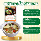 Combo 3 Gói Nước Dùng Cô Đặc Lẩu Bò Nhúng Giấm Hương Việt Xưa 82g