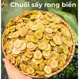 Chuối Sấy Rong Biển Nguyên Miếng Không Đường 500g
