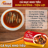 Cá Nục Kho Tiêu Cay Ít Takideli 400g