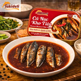 Cá Nục Kho Tiêu Cay Ít Takideli 400g