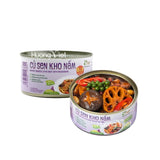Combo 2 Lon Củ Sen Kho Nấm Đông Cô Chay (140g/lon)