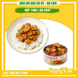 Combo 2 Lon Đậu Hũ Xào Sả Ớt Chay (100G/ lon)