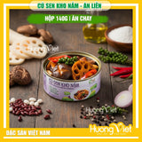 Combo 2 Lon Củ Sen Kho Nấm Đông Cô Chay (140g/lon)