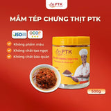 Mắm Tép Chưng Thịt PTK Hộp Nhựa 500gr