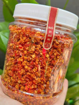 Muối Ớt Nhà Mẹ Giã Tay Phơi Nắng Siêu Cay Cấp Độ ( Chay ) 500g