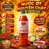 Nước Ớt Nguyên Chất Siêu Cay 490g