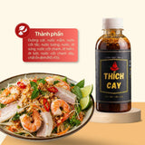 Sốt Mè Tiến Vua Thích Cay 250ml
