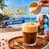 Hộp Cà Phê Hòa Tan Vị Kem Trứng Sấy Thăng Hoa - 8 Viên
