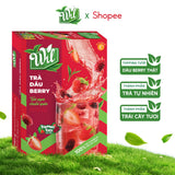 Combo 3 Hộp Trà Dâu Berry Topping Mứt Dâu 140g/ Hộp