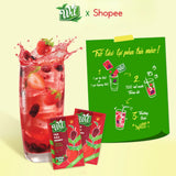 Combo 3 Hộp Trà Dâu Berry Topping Mứt Dâu 140g/ Hộp