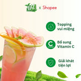 Combo 3 Hộp Trà Cam Ổi Ruby Topping Tươi