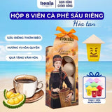 Hộp Cà Phê Hòa Tan Vị Sầu Riêng Sấy Thăng Hoa - 8 Viên