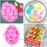 Khuôn Silicon Size 3-9 cm Nhiều Mẫu
