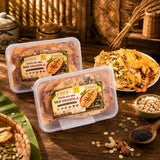 Chuối Sấy Dẻo Mix Hạt Granola Hộp 250g