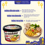 Mỳ Quảng Ăn Liền Topping Thịt Gà Thật 180g