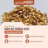 Nấm Sò Trắng Sấy Khô 500g