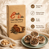 Combo 3 Hộp Chuối Điều Hộp Nếp Phồng 80g