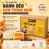 Set Làm Bánh Trung Thu Dẻo Kem Trứng Muối