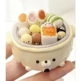 Khuôn Silicon Nồi Cơm Gấu Và Sushi