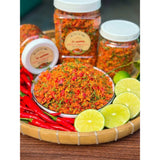 Muối Ớt Lá Chanh Gĩa Tay Siêu Cay Cấp Độ (Chay) 500g