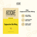Cà phê Cappuccino Sầu Riêng Archcafé (hộp 12 gói x 18.5g)