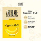 Cà phê hòa tan vị Cappuccino Chuối Archcafé (hộp 12 gói x 20g)