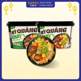 Mỳ Quảng Chay Ăn Liền Topping Rau Củ Và Đạm Đậu Nành 105g