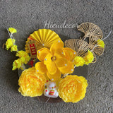 Set phụ kiện làm cháp oản, tháp bánh, tháp bia...trang trí Tết