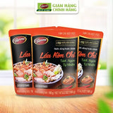 Combo 3 Gói Gia Vị Nấu Nước Dùng Lẩu Kim Chi 180g/gói