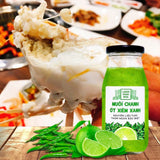 Muối Chanh Ớt Xiêm Xanh Làng Chài Xưa Chai Thuỷ Tinh 300g