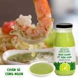 Muối Chanh Ớt Xiêm Xanh Làng Chài Xưa Chai Thuỷ Tinh 300g