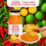 Muối Ớt Đỏ Chanh Tắc Làng Chài Xưa Chai Thuỷ Tinh 300g