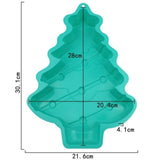 Khuôn Silicon Cây Thông Noel Size 28cm