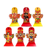 Bao Lì Xì Popup 3D Cao Cấp Tết Bính Ngọ 2026 (6 cái)